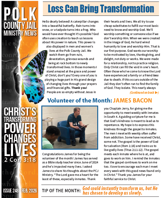 February 2026 Newsletter Snip October 2024 Newsletter