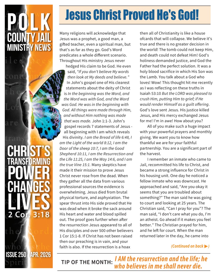 April 2026 Newsletter Snip August 2024 image